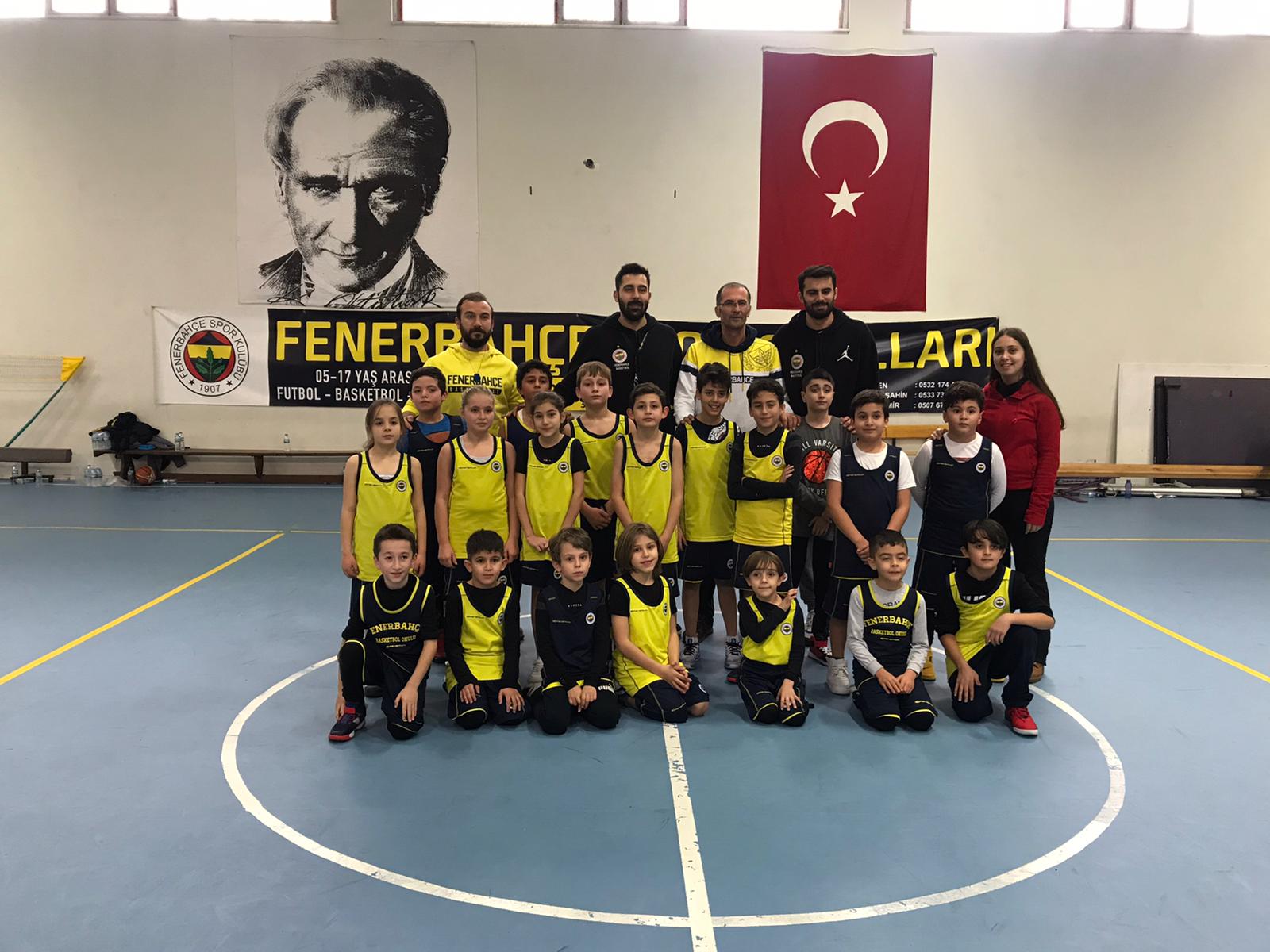 Nevşehir Fenerbahçe Basketbol okulundan Kayseri ziyareti