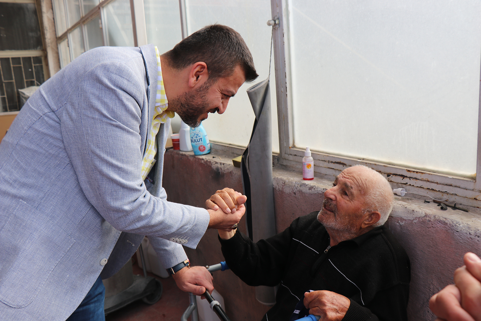 Ürgüplü engelli ve yaşlıların belediyeye erişiminin sevincini