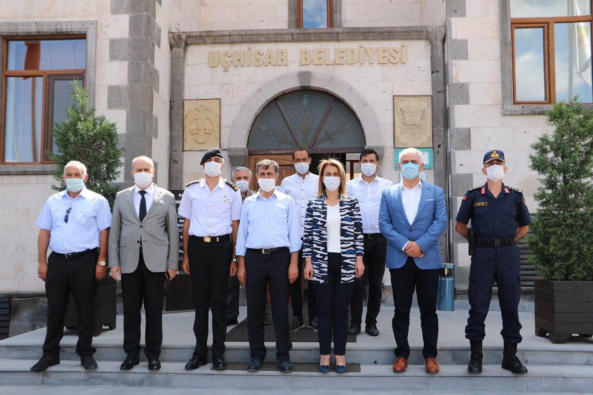 Nevşehir Valisi İnci Becel Sezer’den Uçhisar ziyareti