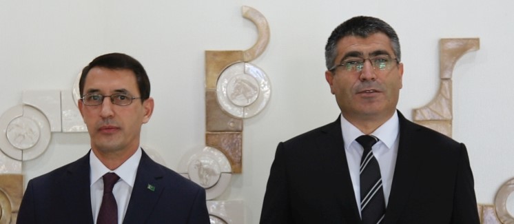 Türkmenistan Büyükelçisi Amanliyev’den ziyaret