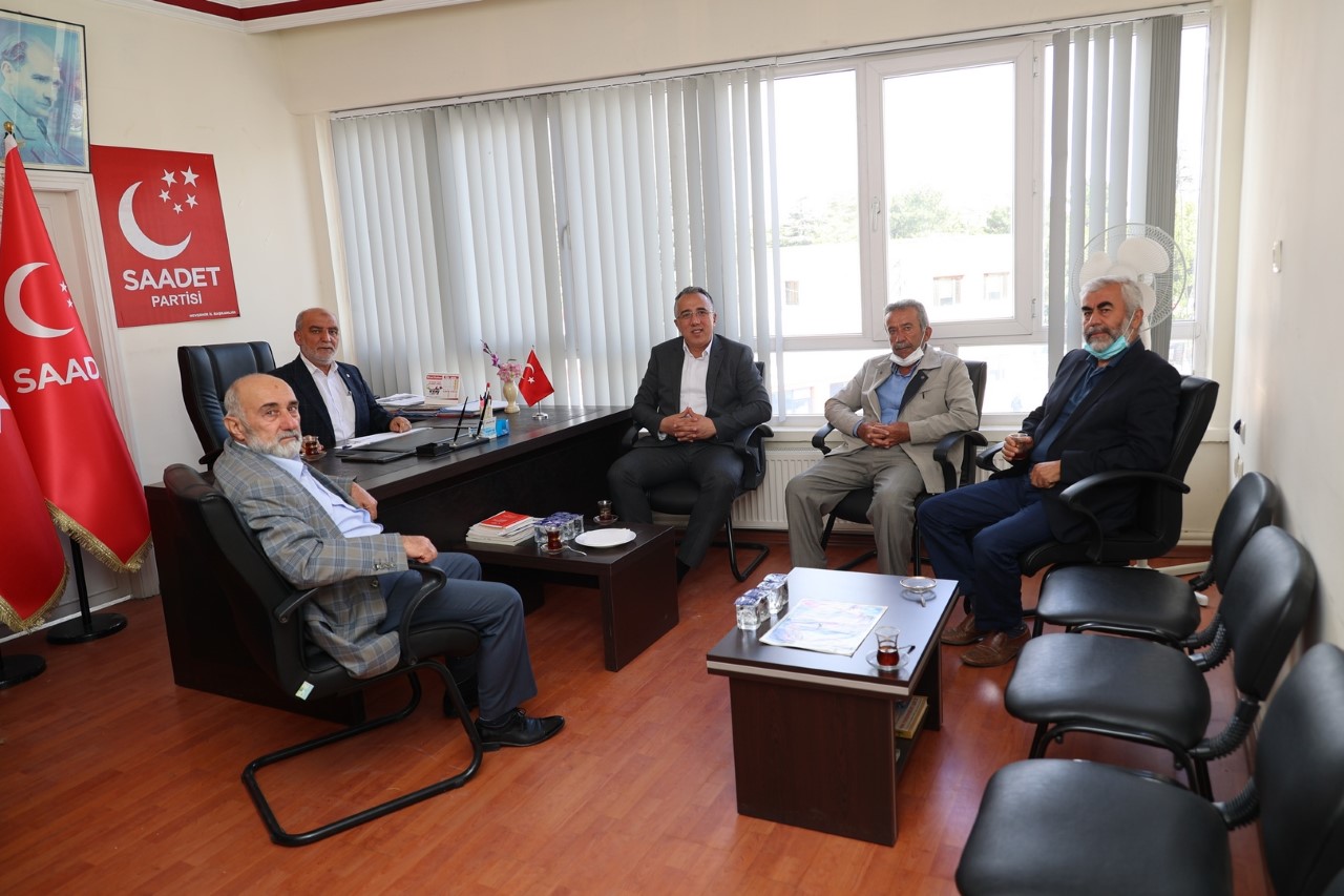 Başkan Savran’dan Saadet Partisi’ne taziye ziyareti