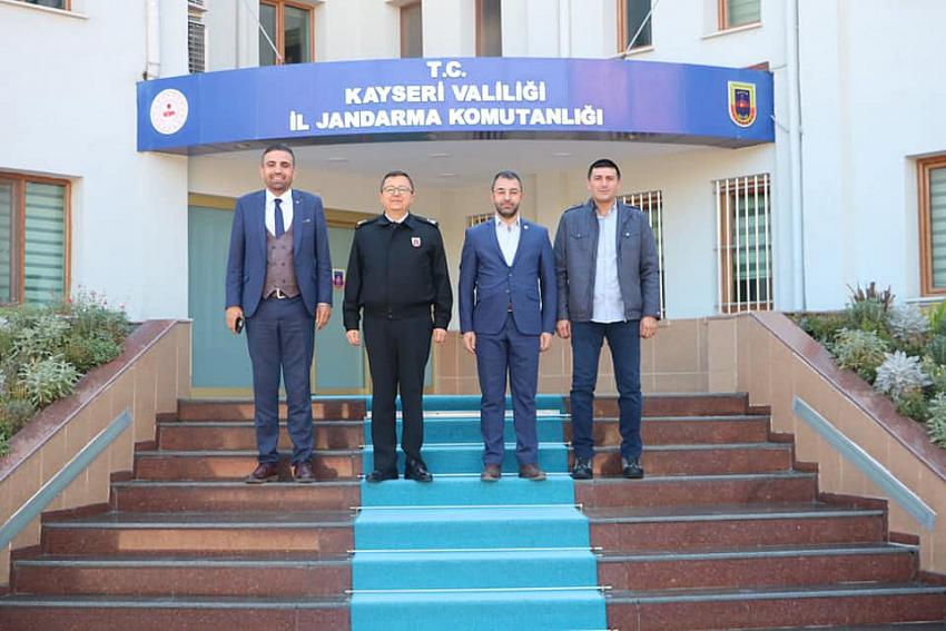 Başkan Güneş’ten Yiğit’e ziyaret