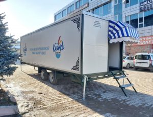 Kozaklı’da cenaze işlerine mobil destek