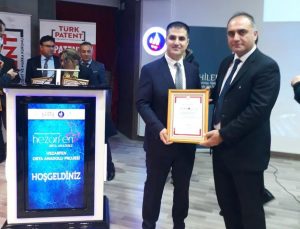 Türk Patent ve Marka Kurumundan NEVÜ’ye en çok patent başvurusu yapan kurum ödülü
