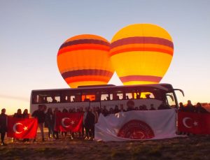 NEVÜ Kozaklı MYO’dan Balon Seyirli ‘Dünya Turizm Haftası’ etkinliği