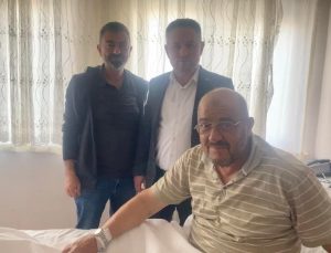 Belediye Başkanı Ateş’ten hasta ziyaretleri