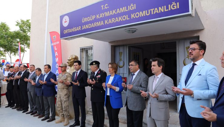 Ortahisar Jandarma Karakol Komutanlığı açıldı