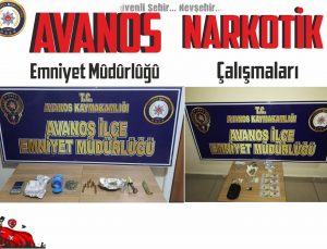 Avanos İlçede Narkotik Operasyonu