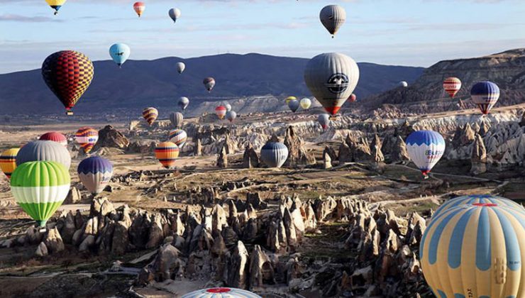 Balonla, ilk 5 ayda 180 bin turist uçtu