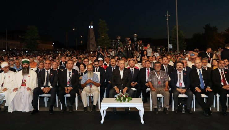 Hünkar Hacı Bektaş Veli’nin Vefatının 751. Yıl Dönümü Anma Programı Cumhurbaşkanı Recep Tayyip Erdoğan’ın Katılımlarıyla Gerçekleştirildi