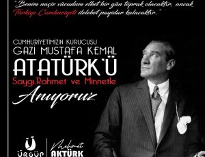 Başkan Aktürk’ün 10 Kasım mesajı
