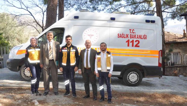 Karaman’da Bucakkışla köyüne sağlıkevi ve 112 istasyonu açıldı