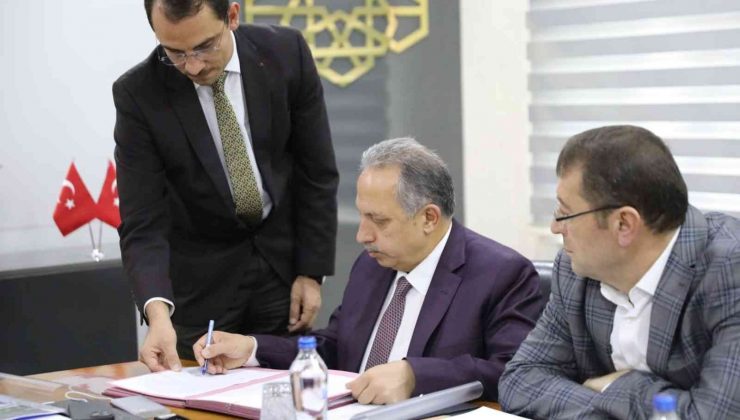 Talas’a Aile Sağlığı Merkezi ve 112 istasyonu için imzalar atıldı