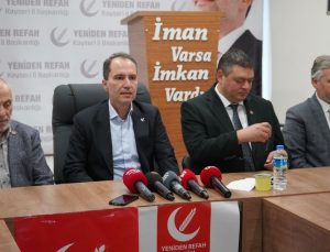 Yeniden Refah Partisi Lideri Erbakan: “65 bine yakın katılım Türk siyasetinde görülmemiş bir olaydır”