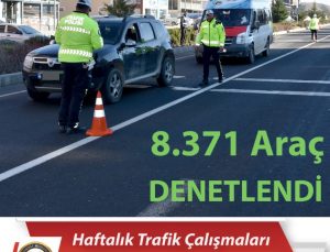 Nevşehir’de bir haftada bin 700 araç sürücüsüne ceza kesildi