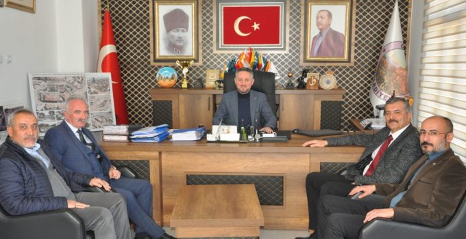 Belediye Başkanı Ateş MHP’li heyeti ağırladı