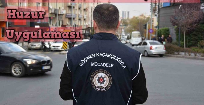Nevşehir’de 13 yabancı uyruklu şahıs sınır dışı edildi