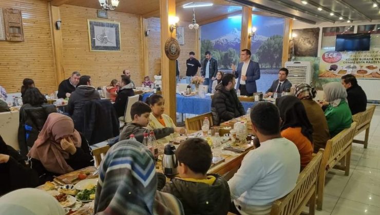 Kozaklı’da Depremzede Misafirlere İftar Yemeği