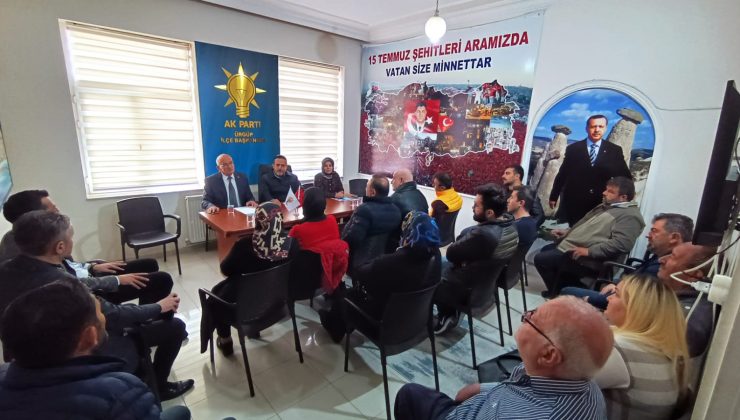 Ak Parti Milletvekili aday adayı Fahri Yıldız, Teşkilatları ziyaret ediyor