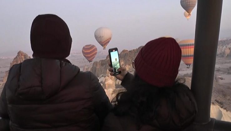 Kapadokya’yı 11 bin 761 kişi kuş bakışı izledi