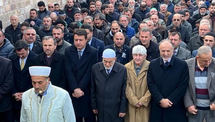 Karamollaoğlu, Nevşehir İl Başkanı Simit’in cenaze törenine katıldı