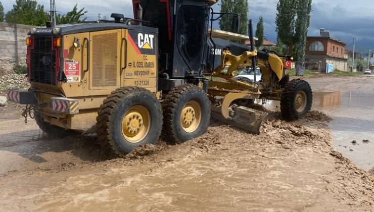 Nevşehir’in köylerinde selin yaraları sarılıyor