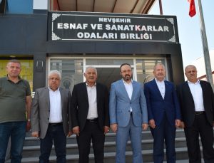 NEVESOB Başkanı Pınarbaşı Misafirlerini Ağırladı