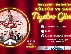 “Kumpanyada Curcuna” Adlı Tiyatro Oyunu Nevşehir’de Sahnelenecek