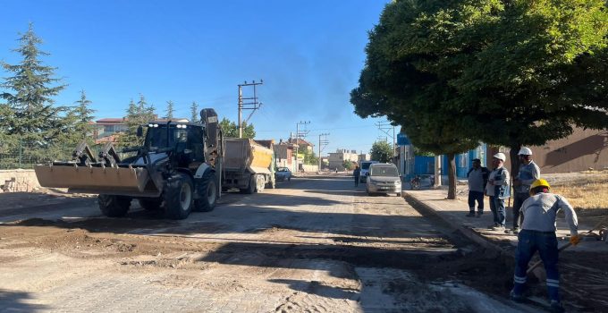 Derinkuyu’da enerji hatları yeraltına alınıyor