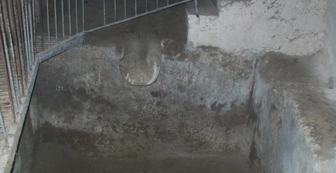 Anadolu’nun kayadan oyma en büyük vaftiz havuzu Derinkuyu’da