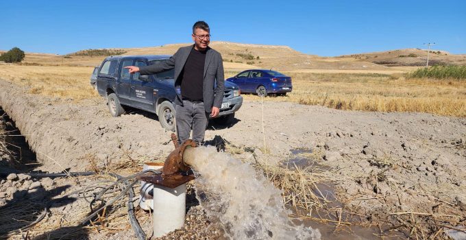 Kozaklı’da yeni su kuyusu açıldı