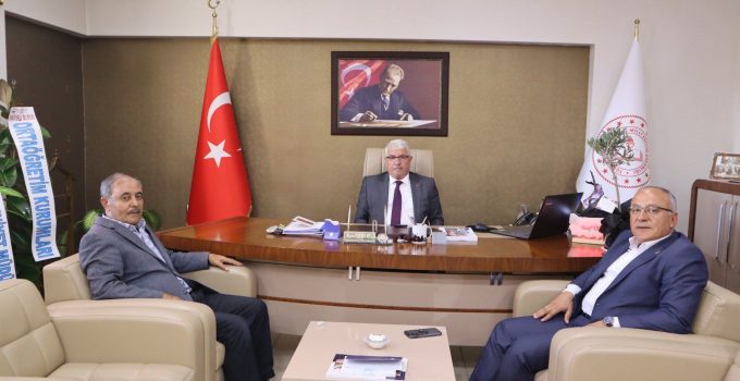 Başkan Aksoy’dan Yazıcı’ya hayırlı olsun ziyareti