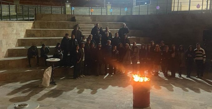 Altıok gençlerin yılbaşı kutlamasındaydı