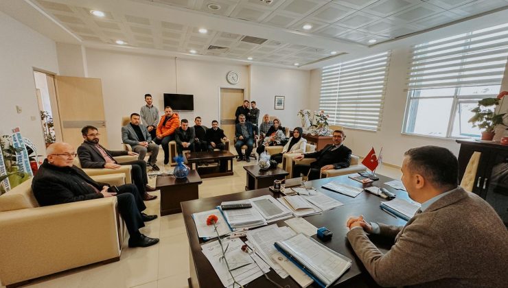 AK Parti Belediye Başkan Adayı Fahri Yıldız’dan Sağlık Çalışanlarına anlamlı ziyaret