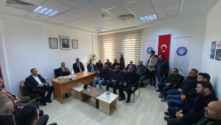 Türk Eğitim Sen Yetkili Sendika Ofisini ziyaret