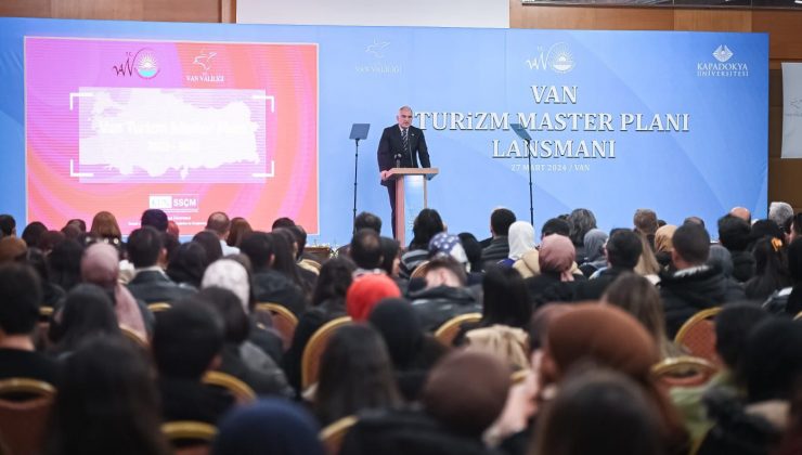 Van Turizm Master Planı (2024-2028) Tanıtımı Bakan Mehmet Nuri Ersoy’un Katılımıyla Gerçekleştirildi
