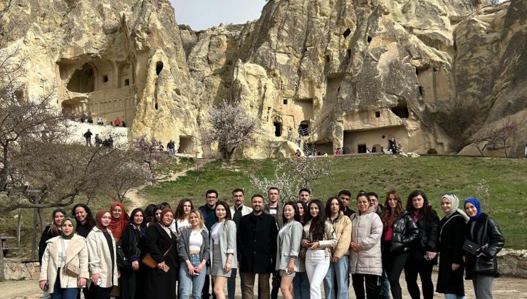 NEVÜ Öğrencileri “Kapadokya Tarihi” Dersi Kapsamında Göreme Açık Hava Müzesi’nde