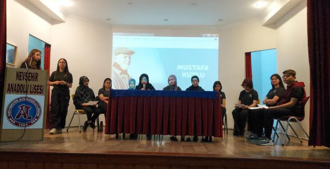 “Anadolu Mektebi Yazar Okumaları Okul Paneli” Yapıldı