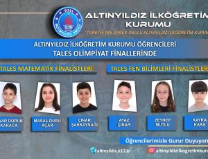 Altınyıldız İlköğretim Kurumu Öğrencileri Tales Olimpiyat Finallerinde