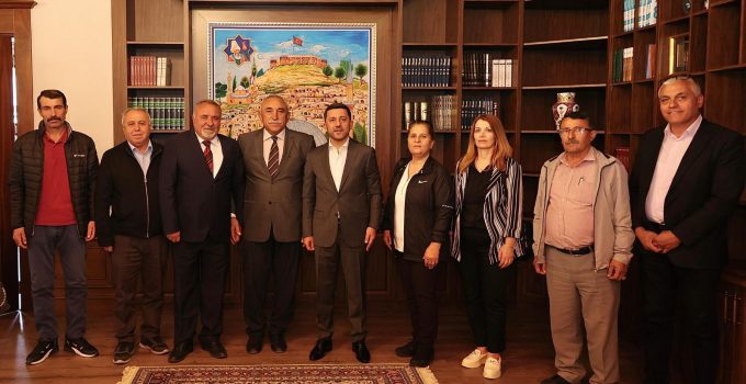 Hacıbektaş Belediye Başkanı Kaim’den Başkan Arı’ya Ziyaret