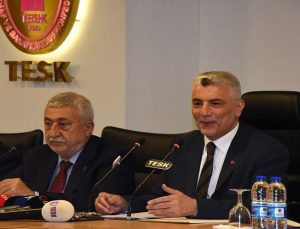 Ticaret Bakanı Bolat Esnafın Sorunlarını Tesk’te Dinledi