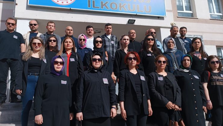 Türk Eğitim Sen Bugün Şiddete Karşı İlk Eylemini Gerçekleştirdi