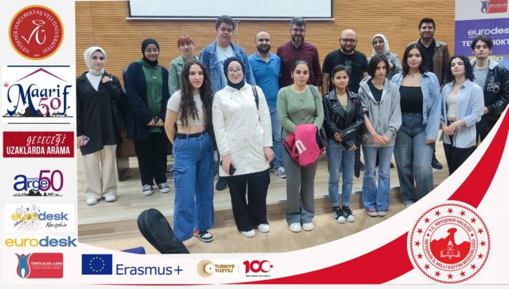 Maarif50 Projesi Kapsamında Nevşehir Hacıbektaş Veli Üniversitesi Öğrencilerine Erasmus+ Fırsatları Tanıtıldı