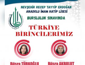 Bursluluk Sınavında Türkiye Birinciliği