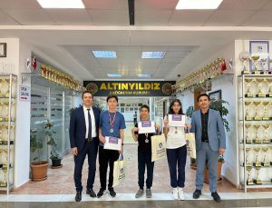 Altınyıldızlılardan Zeka Şampiyonasında Türkiye Derecesi