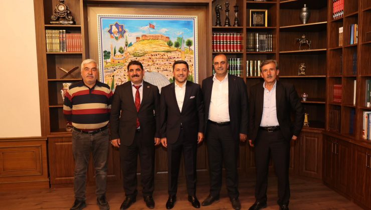 Horasan Belediye Başkanı Özdemir’den Başkan Arı’ya Ziyaret