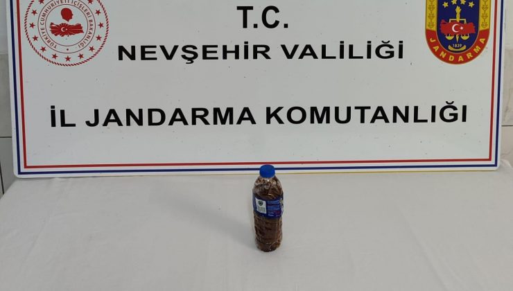 Nevşehir Jandarma Komutanlığı tarafından 144 gr sentetik bonzai ele geçirildi