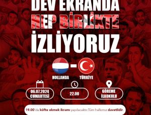 A Milli Takımımızın Maçını Birlikte İzliyoruz