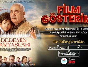 Nevşehir Belediyesi’nden “Dedemin Gözyaşları” Film Gösterimi