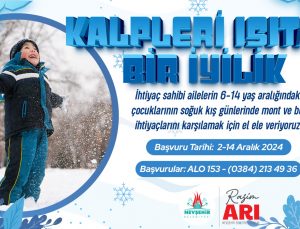“Kalpleri Isıtan Bir İyilik” Projesi Kapsamında El Ele Veriyoruz